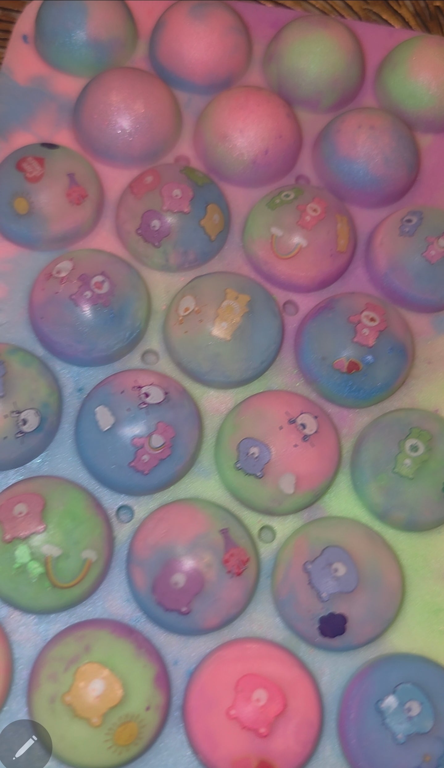 🧸🌈Care Bears theme soaps🌈🧸