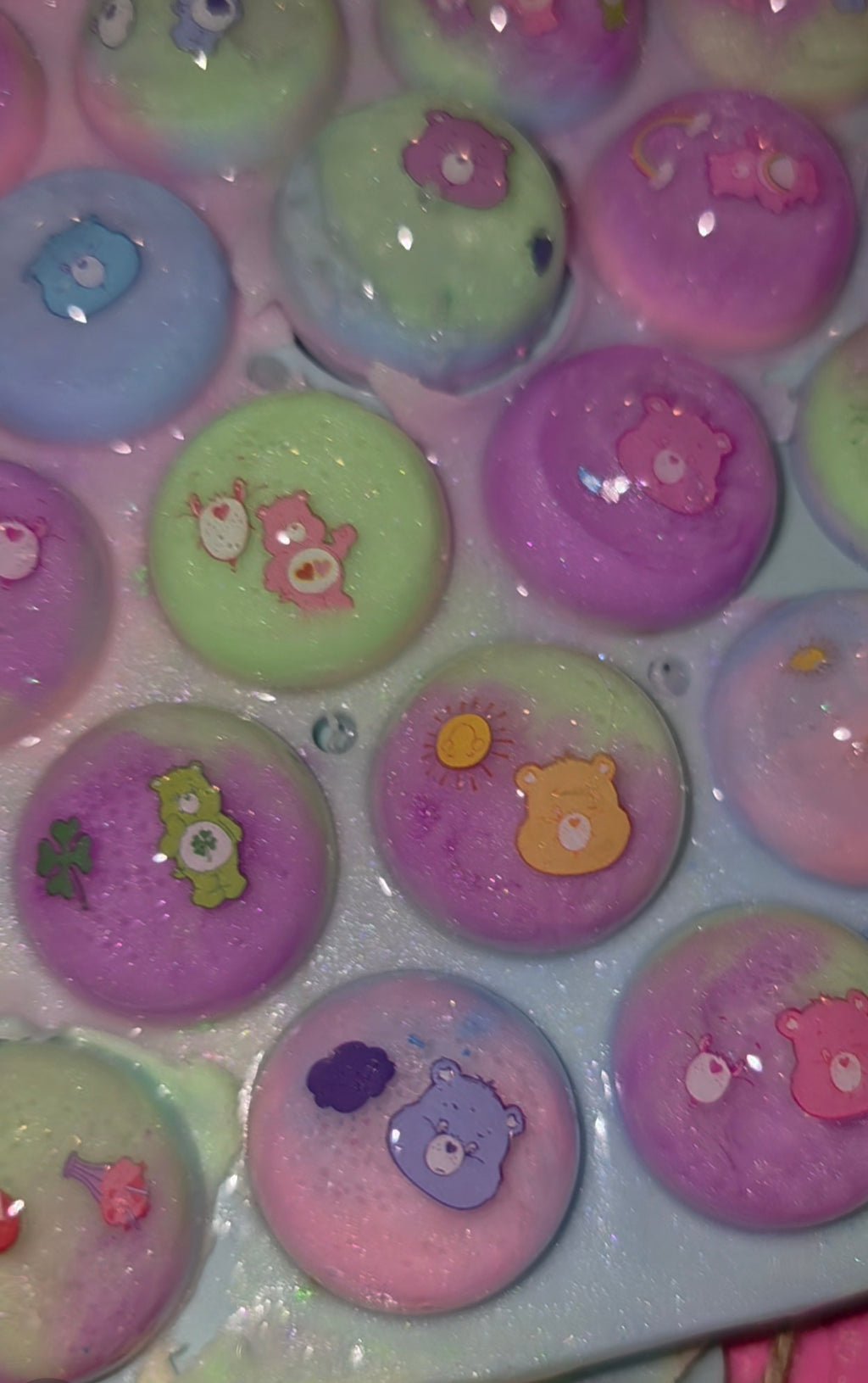 🧸🌈Care Bears theme soaps🌈🧸