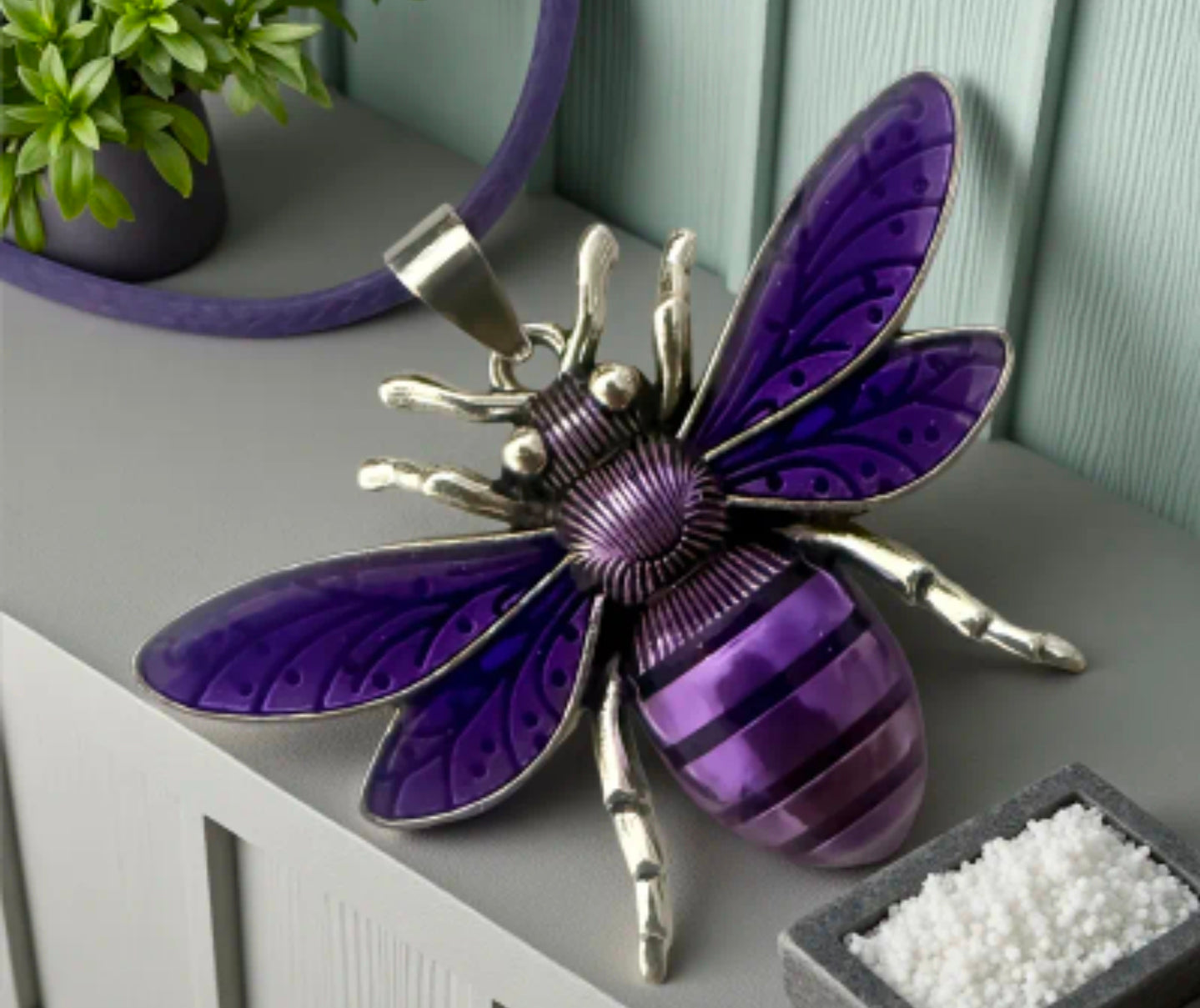 Purple BeezZ Necklace